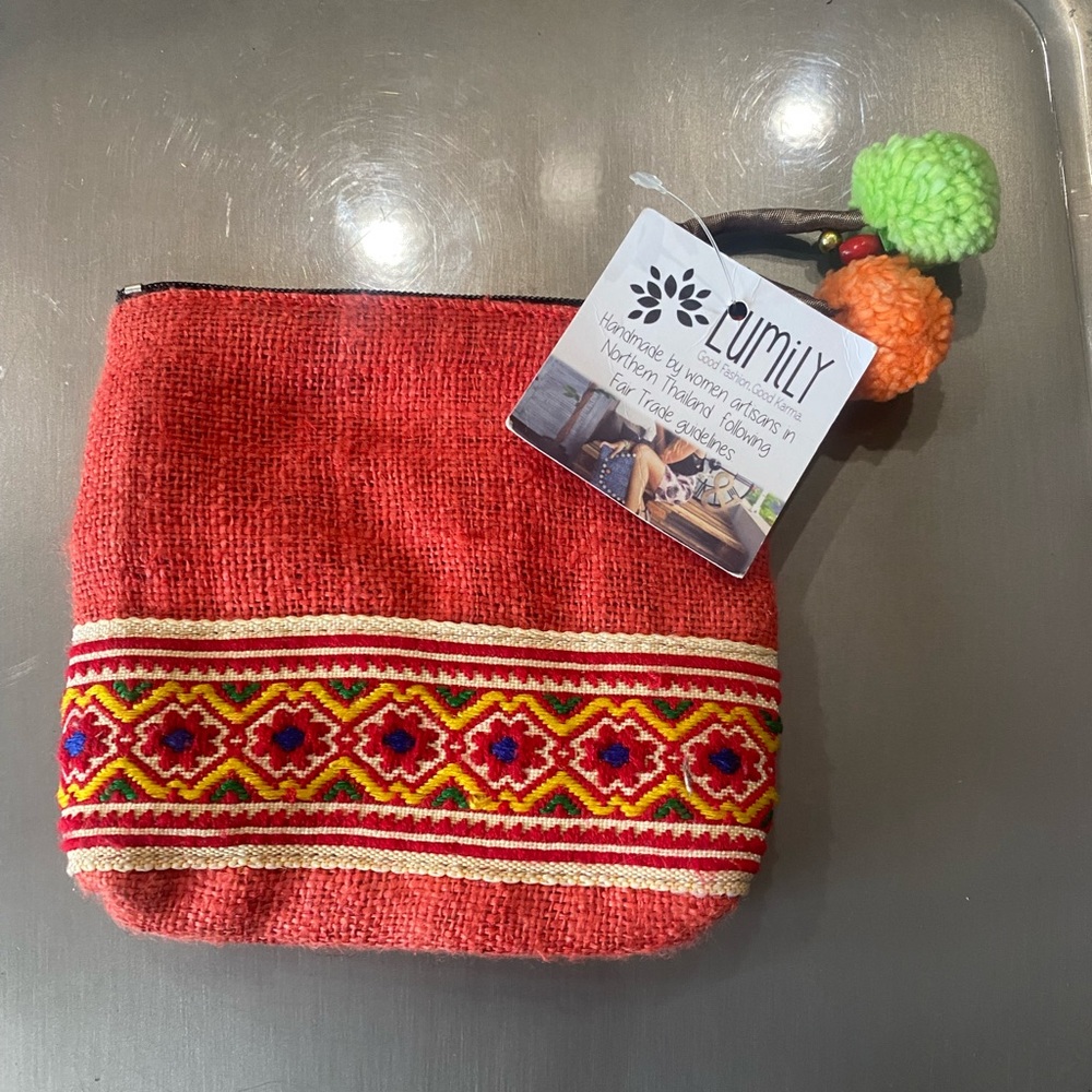 Handmade Zippered Pouch